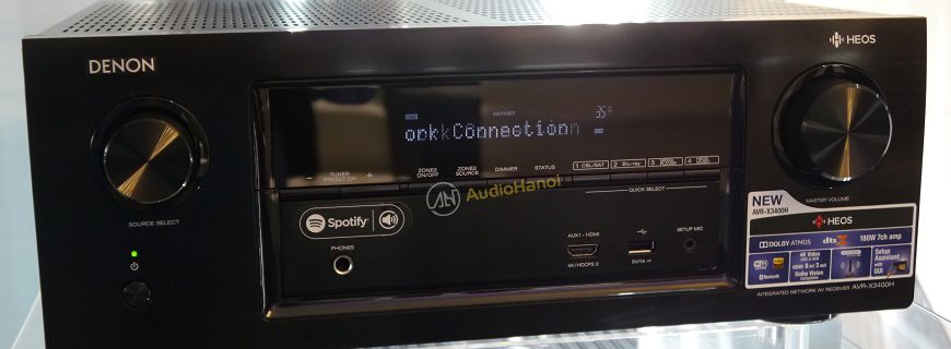 ampli Denon AVR-X3400H chuan