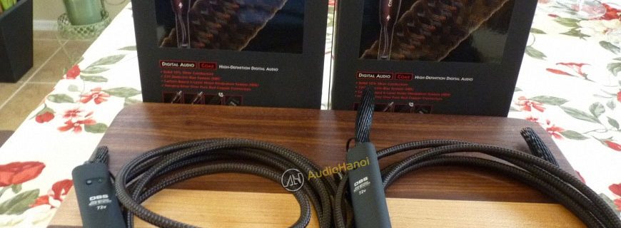 day tin hieu Coaxial AudioQuest Coffee chuan