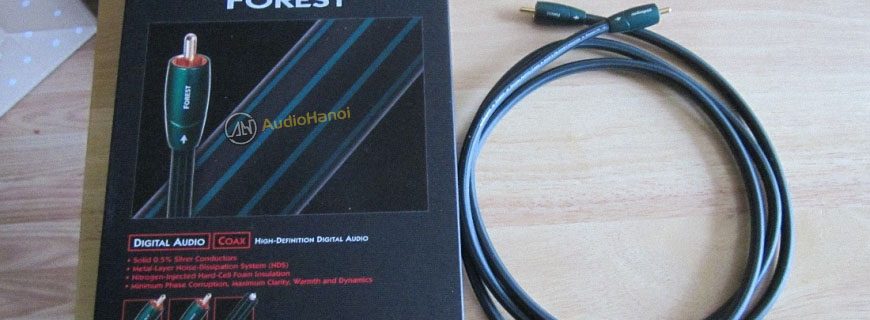 day tin hieu Coaxial AudioQuest Forest chuan