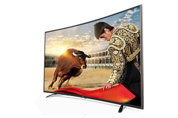 Smart TV LED Curved TLC L55H8800 55 inch dep