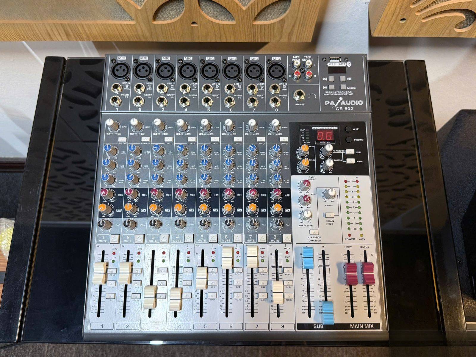 Mở ra khả năng kiểm soát âm thanh toàn diện cùng PA Audio Mixer CE-802