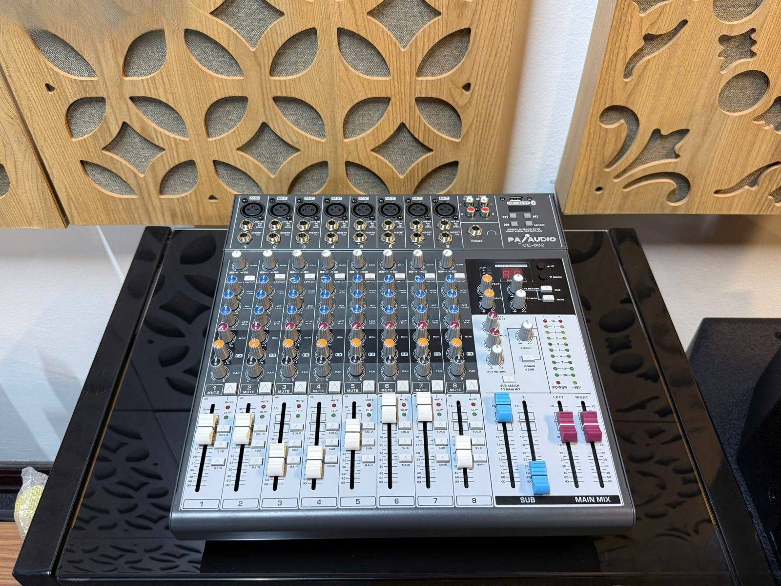 Mở ra khả năng kiểm soát âm thanh toàn diện cùng PA Audio Mixer CE-802