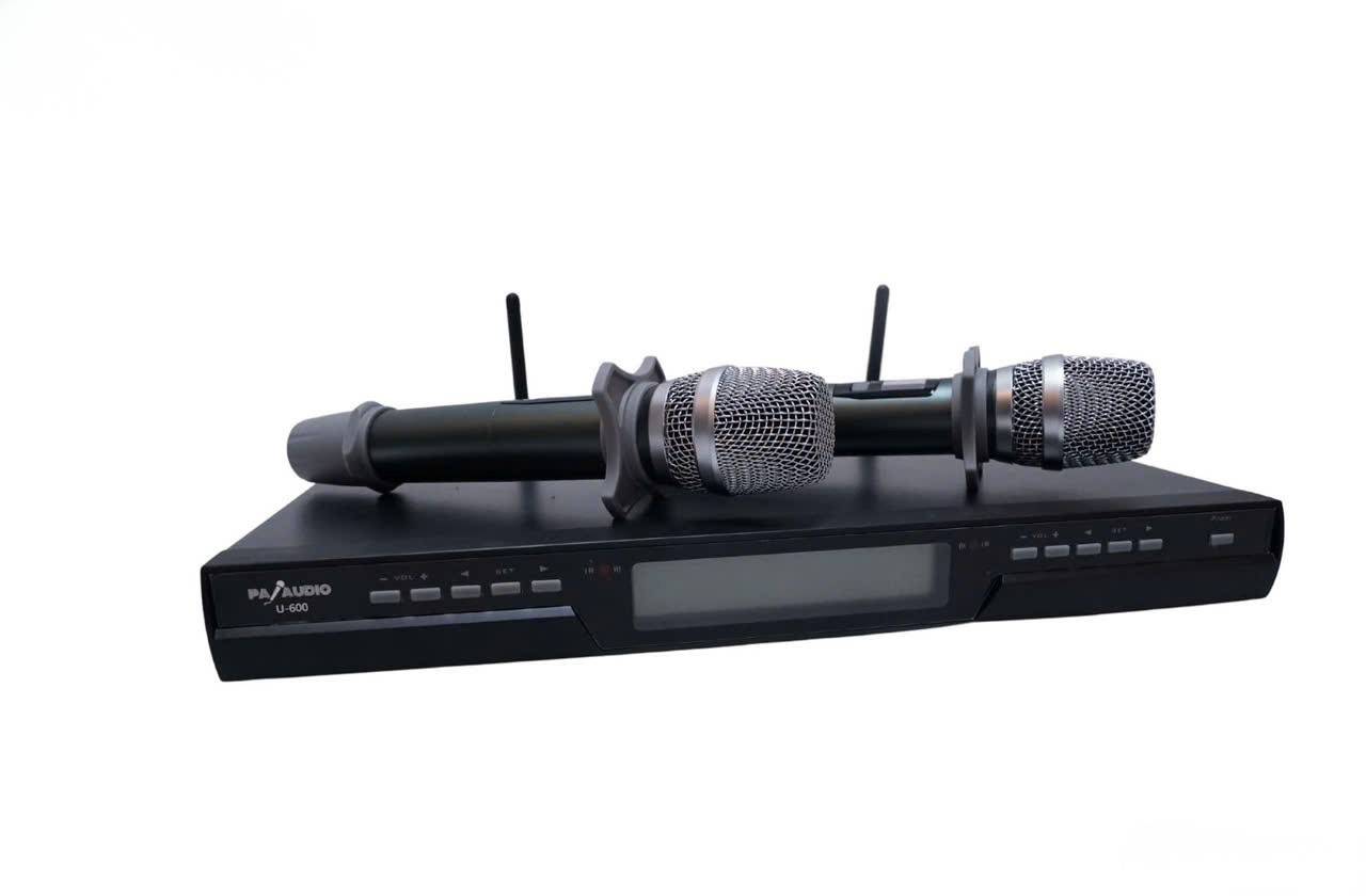 Micro không dây PA Audio U600 – lựa chọn đáng chú ý cho hệ thống âm thanh biểu diễn và karaoke